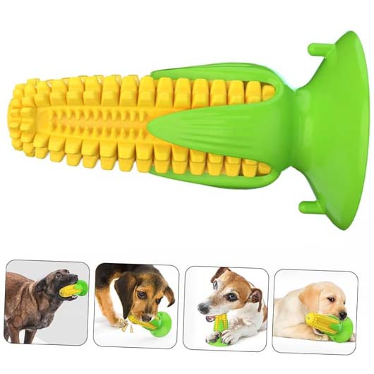 Interactive Pet Dog Chew Toy Squeaky Toy with Suction